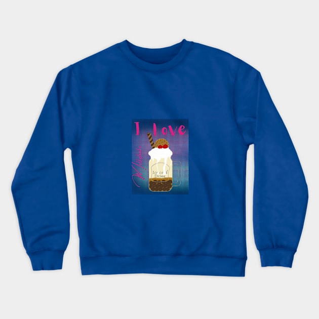 I love milkshake Crewneck Sweatshirt by Prince